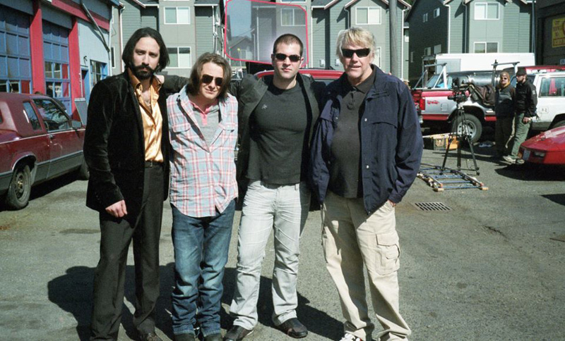 Bill Sorice, Edward Furlong, Nicholas Gyeney & Gary Busey