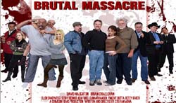 Brutal Massacre Cast Poster